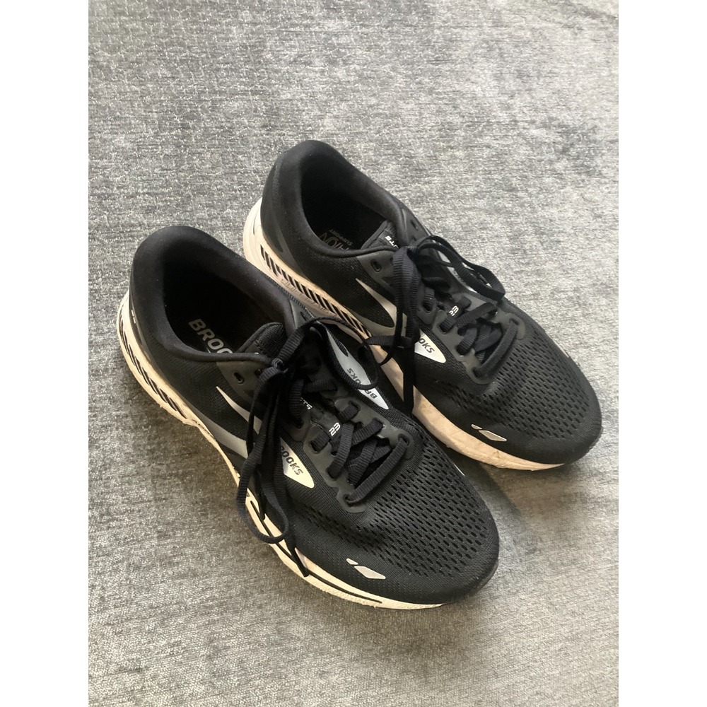 Brooks Adrenaline GTS 23 1203811D004 Sneaker Women 9.5D Black Road Running Shoes